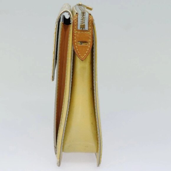 LOUIS VUITTON Monogram Vernis Motto Accessory Pouch Gris M91030 LV Auth 86327 - Picture 5 of 15